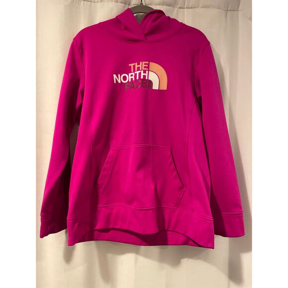 Hot pink north face sweatshirt - Picture 1 of 5